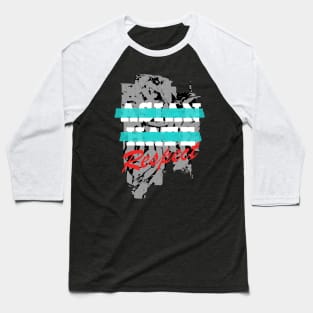 Stop Asian Hate. Respect. Baseball T-Shirt